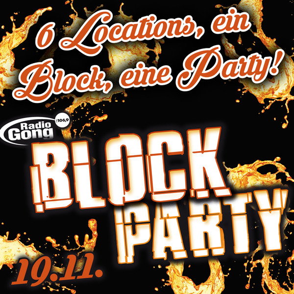 Radio Gong, Blockparty, Würzburg, Lauterbach Kreativbetreuung, Marketing, Kreativ, Agentur, Social Media, Consulting, Kommunikationsagentur, Gestaltung